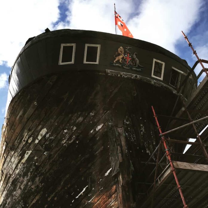 City of Adelaide Clipper Ship by WorldWideWill