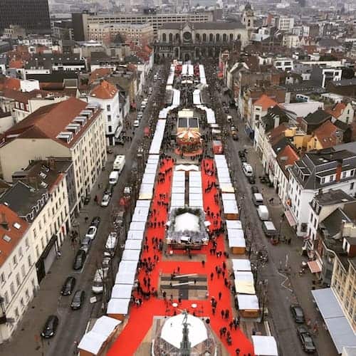 Brussels Christmas Market by WorldWideWill