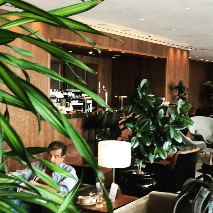 Cathay Pacific Lounge in Heathrow Terminal 3 - an upgrade on British Airways Terminal 3